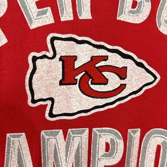 Kansas City NFL Super Bowl Champions IV - LIV long sleeve Tshirt - Picture 4 of 7